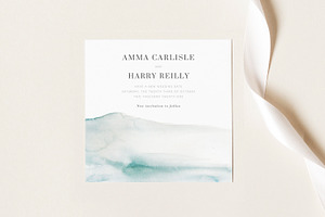 Wedding Change the Date - Minimalist