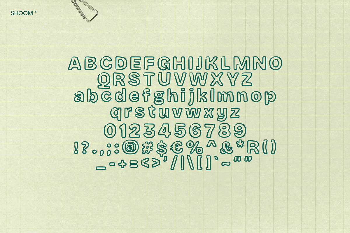 Bold Writer: Chunky Font Family, a Sans Serif Font by SHOOM HOUSE (Photo 5 of 17)