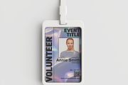 Simple ID Badge, a Card Template by Tzochko (Thumbnail 1 of 6)