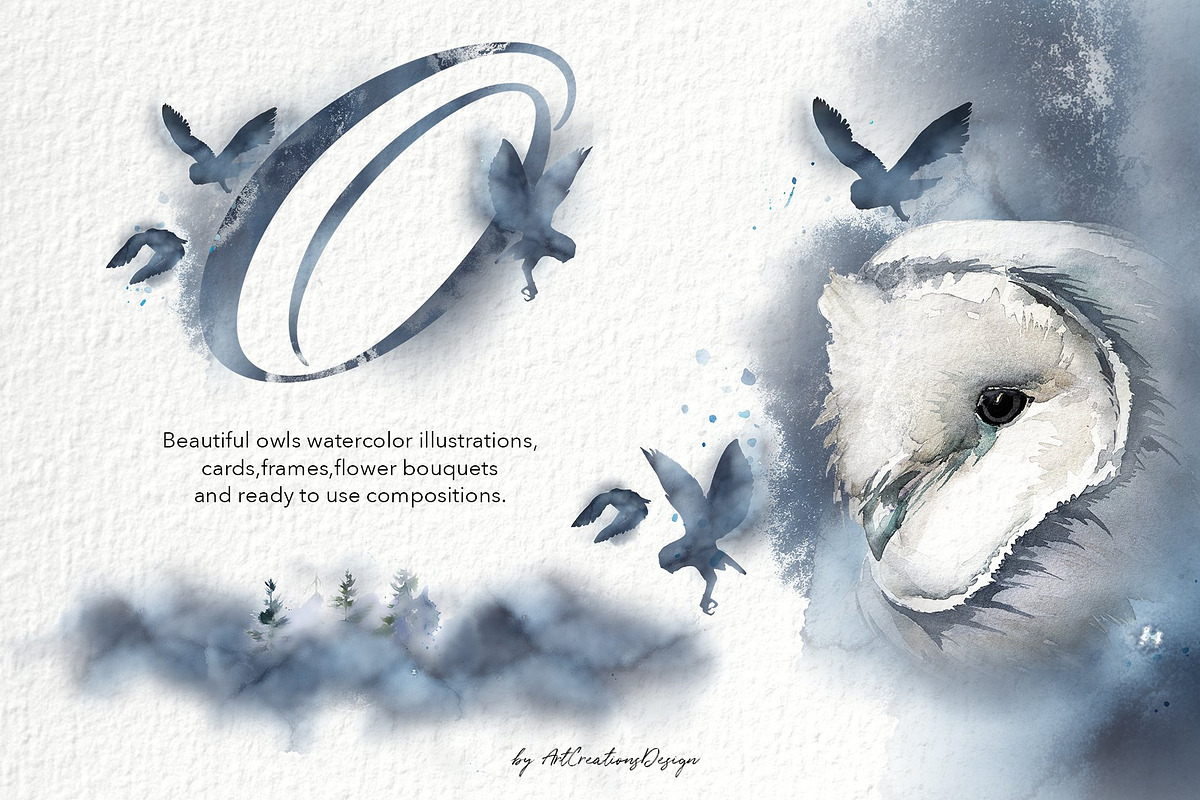 90%OFF! Watercolor Forest Bundle, an Animal Illustration by ArtCreationsDesign (Photo 4 of 18)