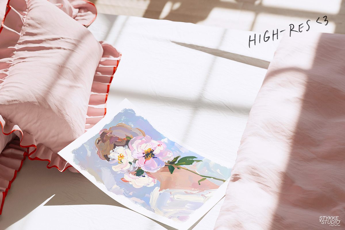 PARIS EN ROSE | frame mockup set, a Household Mockup by Stykke Studio (Photo 3 of 15)