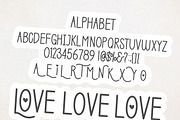 Love Vibes - Playful Handmade, a Handwritten Font by MaxArt Foundry (Thumbnail 4 of 4)