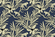 Tropical Monkey jungle foliage leave, a Pattern Graphic by Nocito Design (Thumbnail 5 of 6)