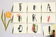 Everbloom - floral typeface, a Script Font by Anna Ivanir (Thumbnail 14 of 14)