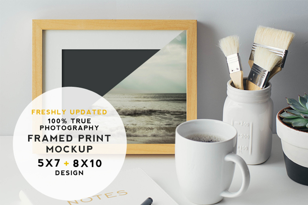 Artist Series Framed Print Mockup #3, a Print Template by Tina Crespo (Photo 1 of 3)