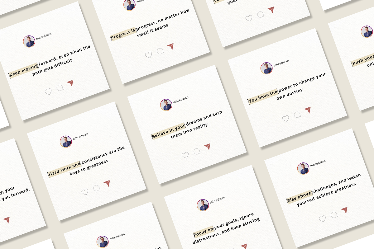 Inspiring Social Media Kits, a Social Media Template by RB Boutique (Photo 6 of 9)