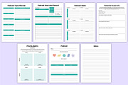 2026 Podcast Journal Canva Kdp, a Stationery Template by Mustafiz (Thumbnail 5 of 5)