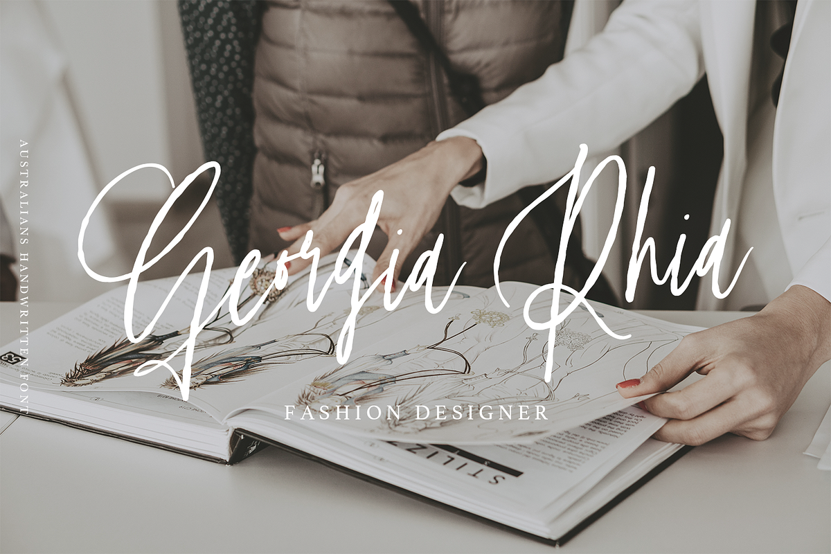 Australians - Handwritten Font preview 2
