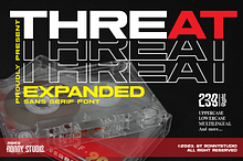 Threat Bold & Expanded Sans Serif