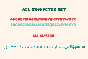 Christmas Is A Cute Christmas Font