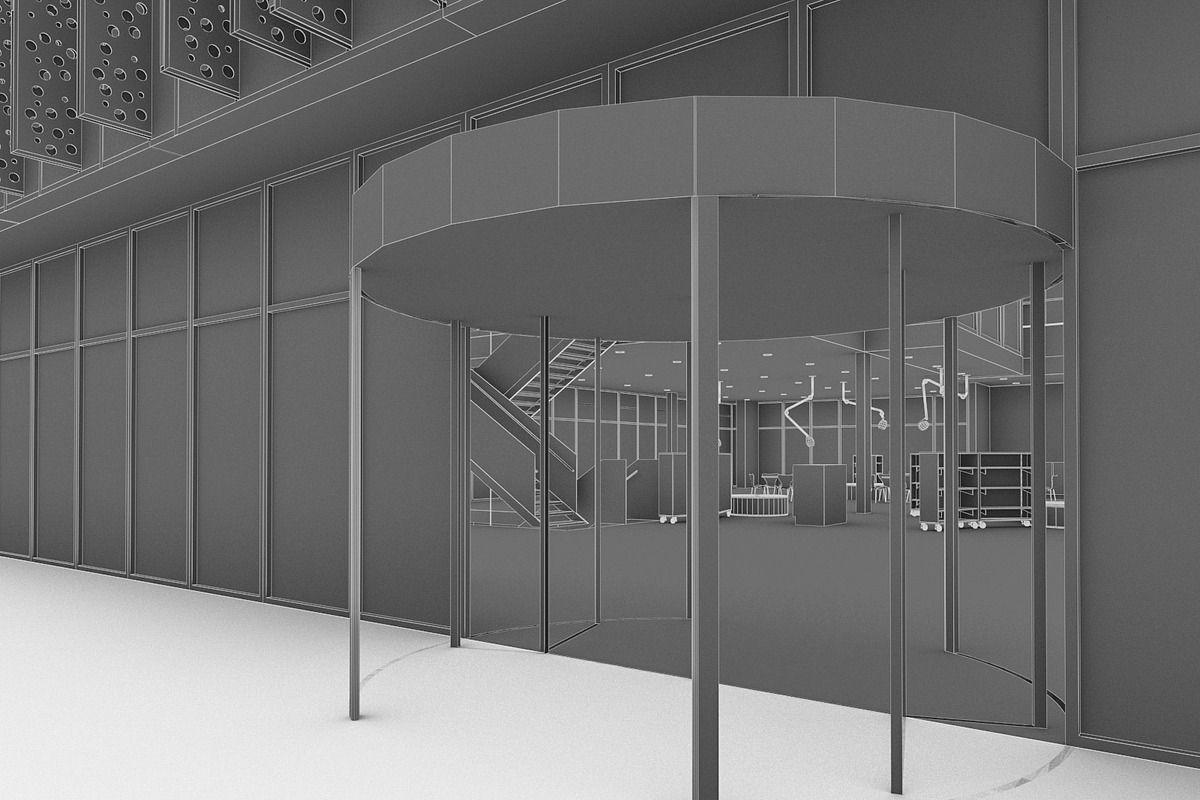 Cultural Center Building, an Architecture 3D Model by 3DNUTS (Photo 16 of 19)