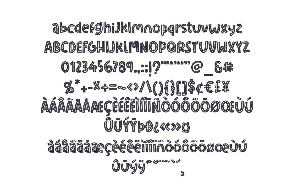 Splitt playful font, a Font by Rashdrawn (Photo 5 of 5)