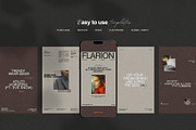 Aesthetic Instagram Template Kit, a Social Media Template by Crafted Pixel (Thumbnail 6 of 9)