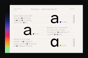 GC Rota Pro - Modern Grotesk Sans, a Sans Serif Font by Glyphonic (Thumbnail 8 of 15)