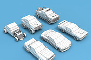 Cartoon Racing Car Pack Low Poly, a Cars & Vehicle 3D Model by Low Poly Lab (Thumbnail 2 of 20)