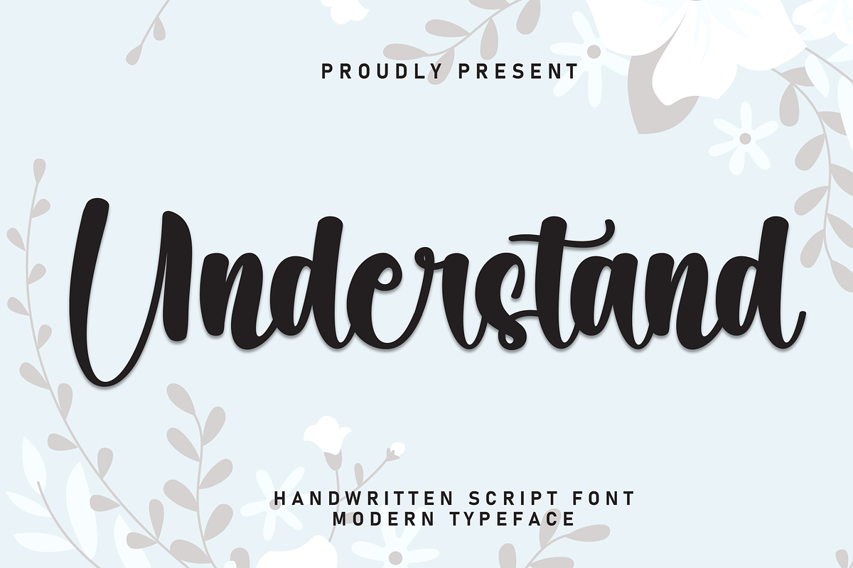 Understand | Script Font, a Handwritten Font by Scratchones (Photo 1 of 8)