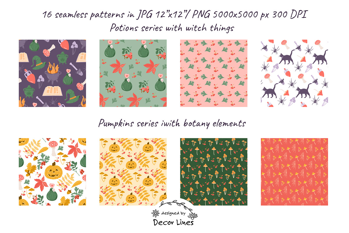 Cozy Halloween Bundle, a Decorative Illustration by Decor Lines (Photo 5 of 9)
