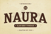 CS Naura – Bold Font, a Serif Font by Craft Supply Co. (Thumbnail 1 of 8)