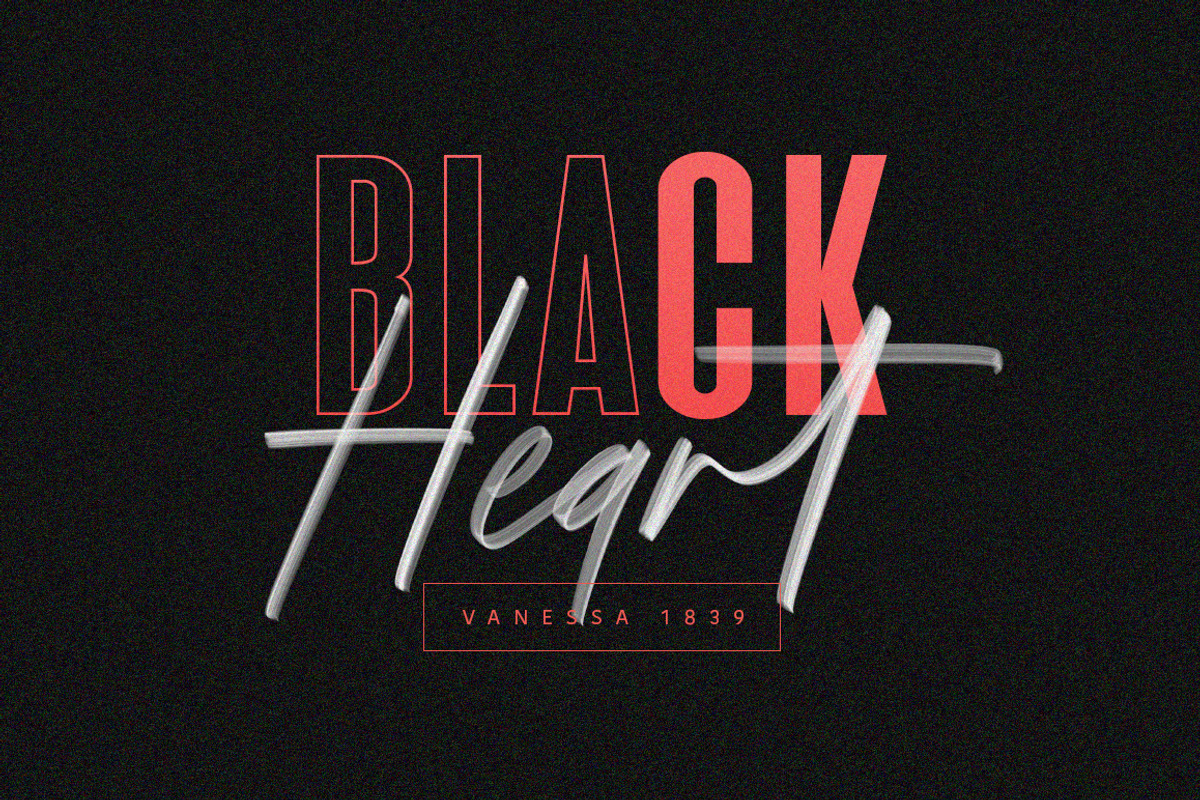 Triester SVG Brush Font Free Sans, a Script Font by Maulana Creative (Photo 5 of 11)