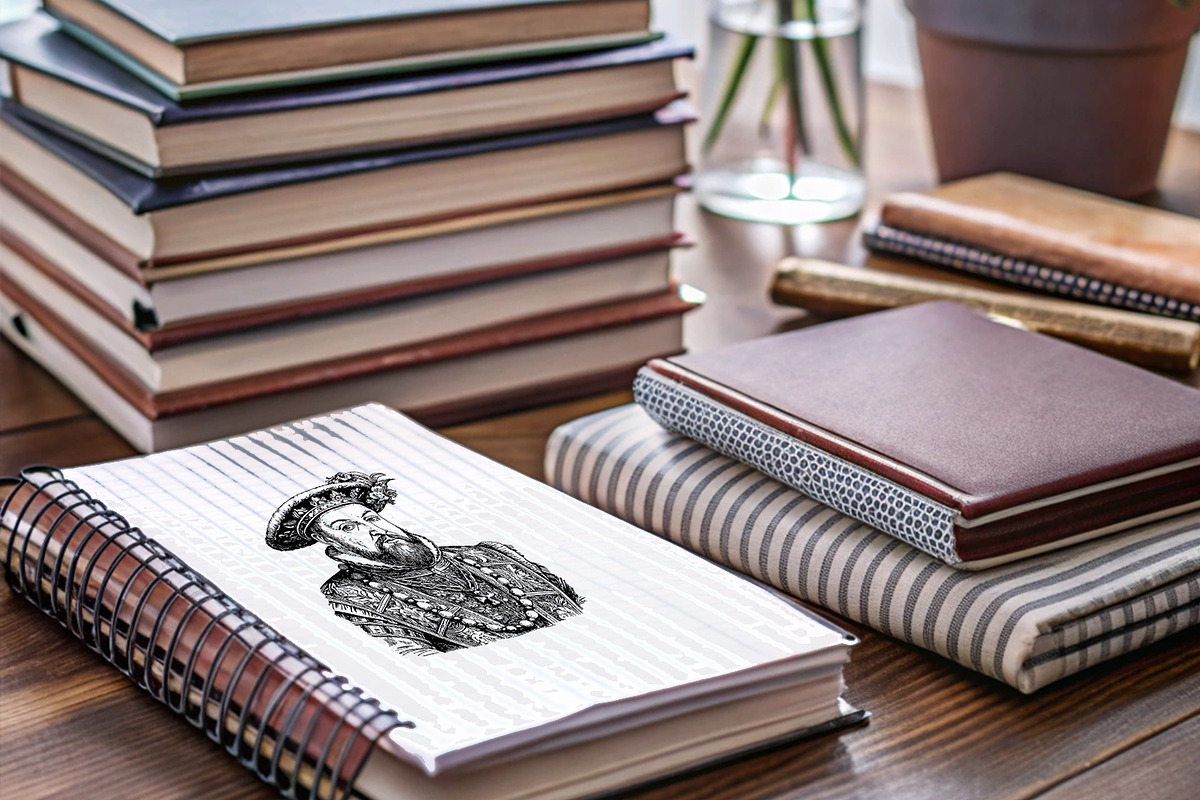 Historical Portrait Collection, a Person Illustration by Designs by Helen Trupak (Photo 2 of 5)