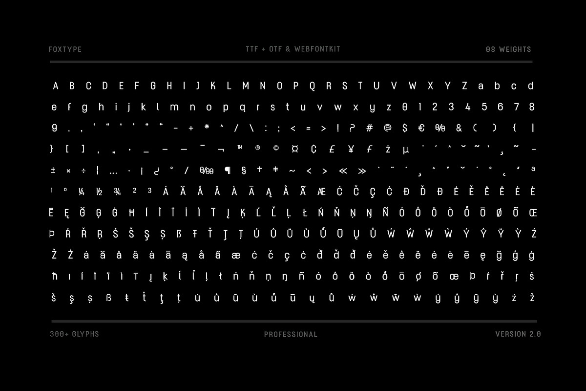 Roclette Pro Display Typeface, a Sans Serif Font by Foxtype (Photo 3 of 7)