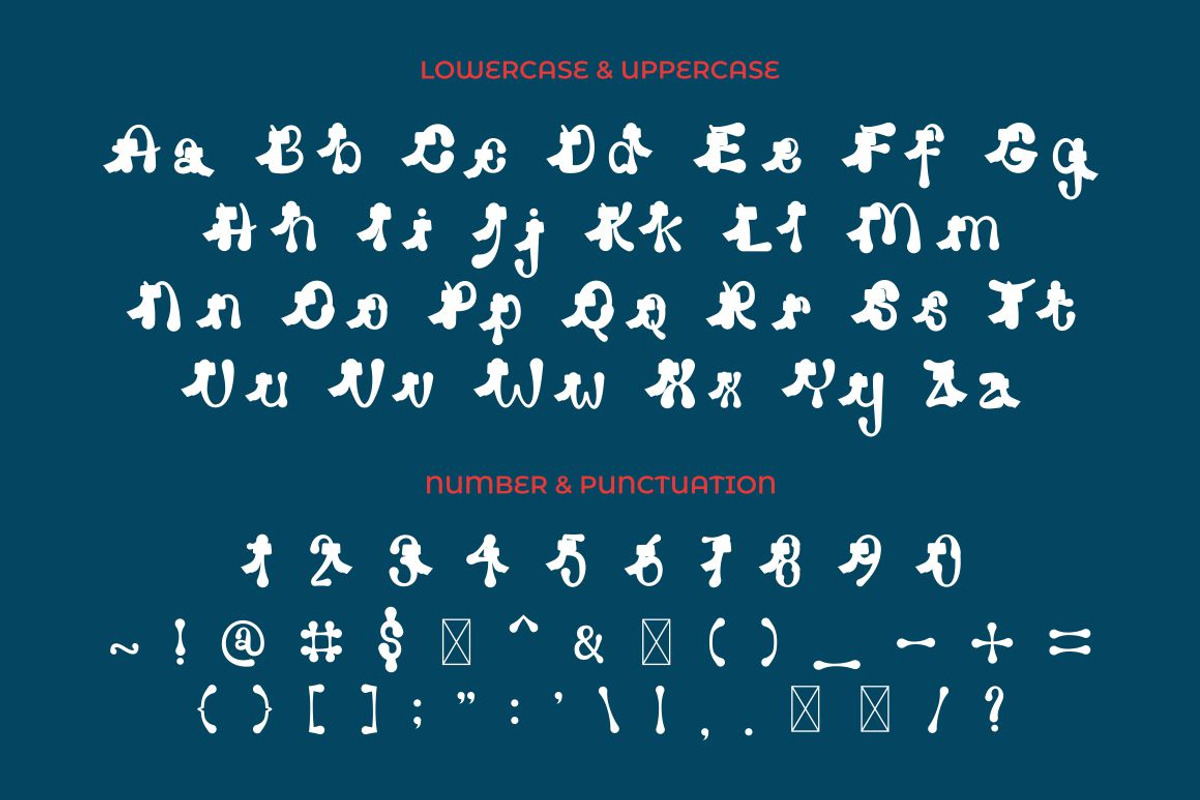 Snow Away - Quirky Winter Font, a Font by PutraCetol Studio (Photo 8 of 17)