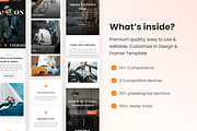 Amora - Fashion E-commerce Website, an UI Kit Template by Agensip Design Agency (Thumbnail 2 of 10)
