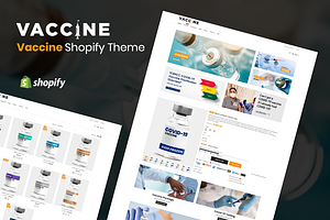 Vaccine Medical Shopify Theme