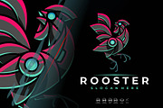 Modern Mecha Robotic Rooster Logo, a Branding & Logo Template by Rupture (Thumbnail 1 of 3)