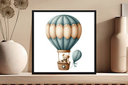 Dusty Blue Beige Baby Nursery Png, an Illustration by DreamCafeArt (Thumbnail 5 of 8)