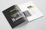 Project Proposal Template, Canva, a Brochure Template by DesVert (Thumbnail 2 of 10)