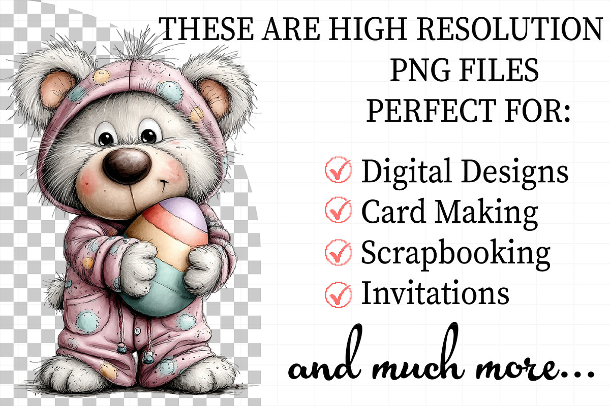 Quirky Easter Animals Clipart, an Illustration by Daily.Designs (Photo 2 of 7)
