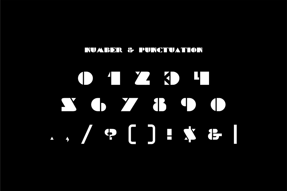 Tebal Font preview 5