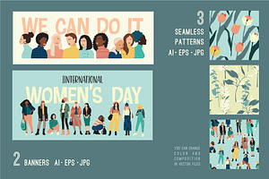 We Can Do It! Vector Collection.