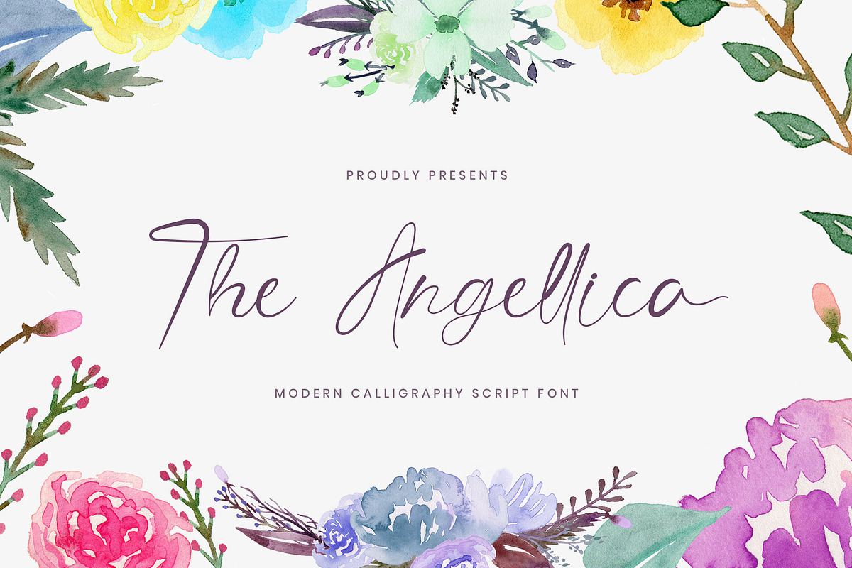 The Angellica - Calligraphy Font