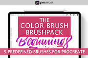 Predefined Procreate Color-Brushes, a Brush Add-On by Studio FabianFischer (Thumbnail 1 of 6)