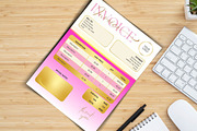 Pink Gold Invoice Template, a Templates & Theme by iloveTemplate (Thumbnail 2 of 4)
