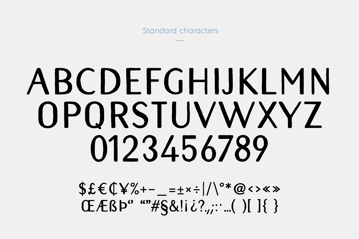 Naive Sans Black & Shake, a Handwritten Font by S&C Type (Photo 3 of 6)