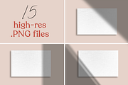 15 Shadow Mockup Overlays, a Product Mockup by Madewest Supply Co. (Thumbnail 2 of 5)