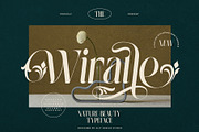 Wiraile Typeface, a Serif Font by alit design (Thumbnail 1 of 15)