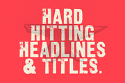 Anvil - Woodblock Display Font, a Font by Union Type & Texture (Thumbnail 3 of 9)