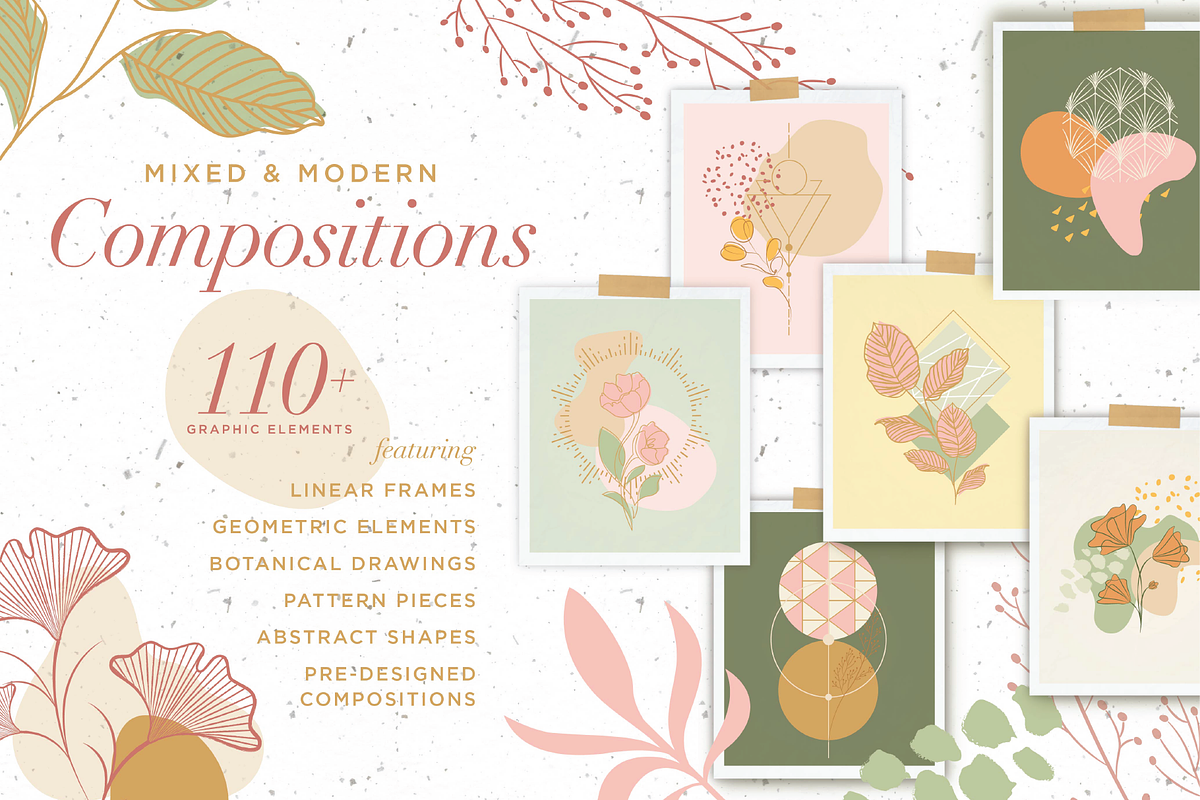 Mixed and Modern Compositions, an Object Graphic by StoryBird Design (Photo 1 of 11)
