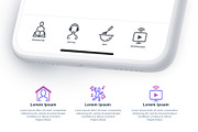 Staying At Home | 32 Icons Set, a Solid Icon by Marina Silence (Thumbnail 12 of 18)