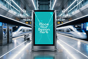 Underground Subway Billboard Display, an Advertising Mockup by smishura (Thumbnail 3 of 3)