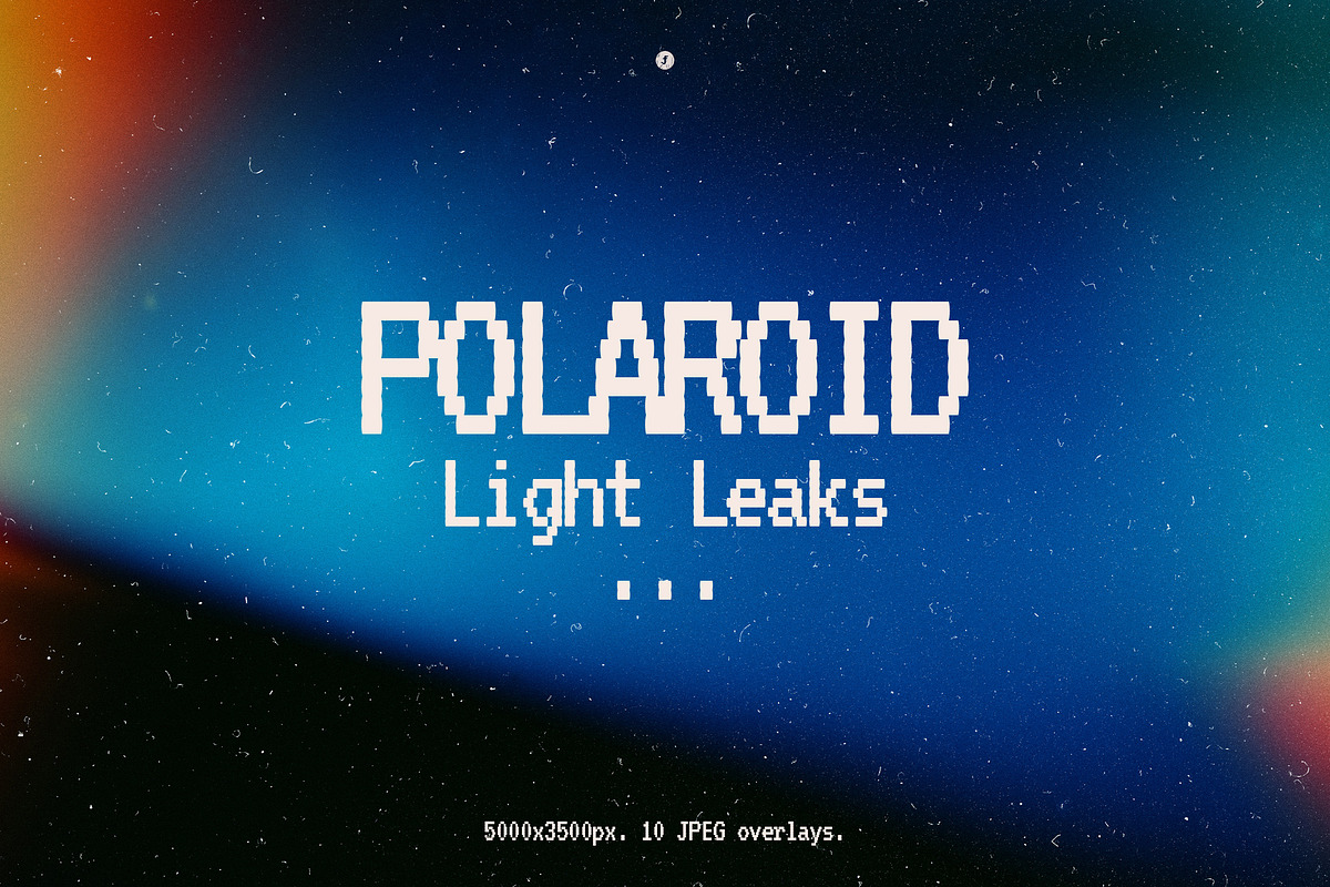 Polaroid Light Leaks Overlays, a Texture Graphic by Freezerondigital (Photo 1 of 9)