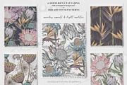 Luxury Sketchy Floral Vintage, a Pattern Graphic by Alisa Fimen Design (Thumbnail 4 of 11)