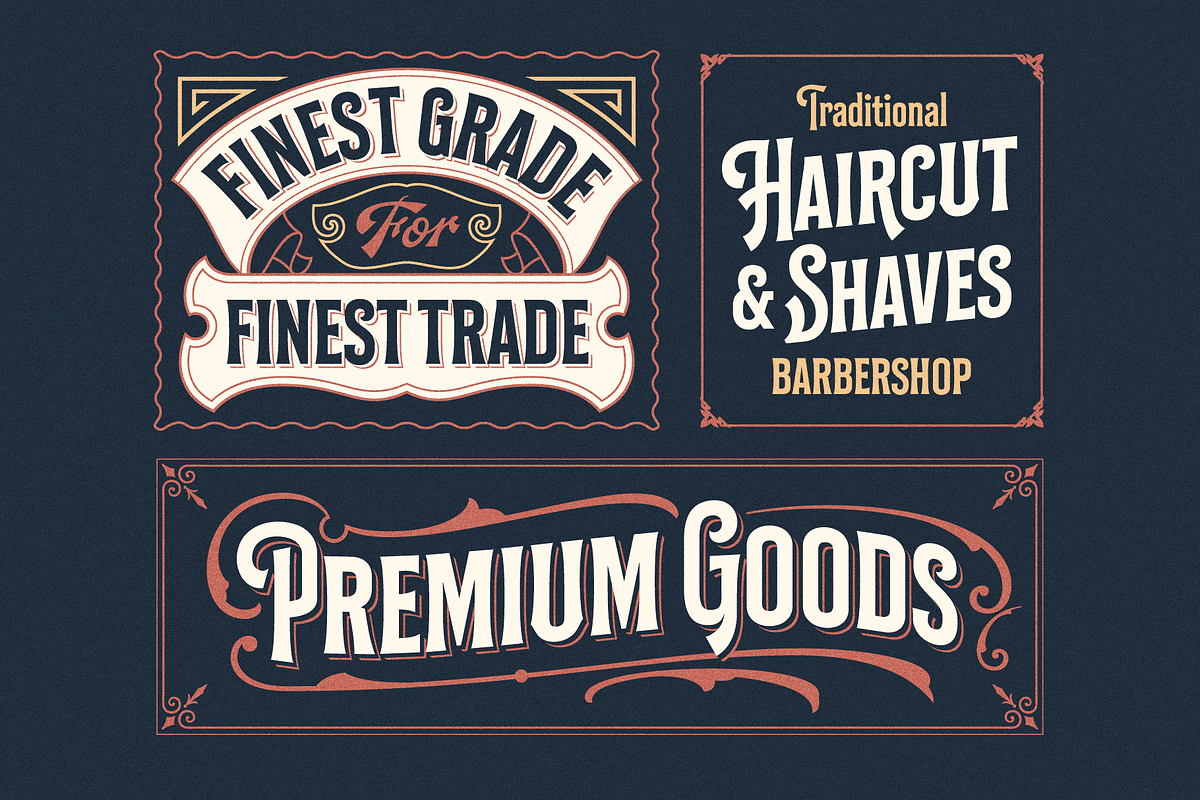Bilcase Font and Extras preview 2