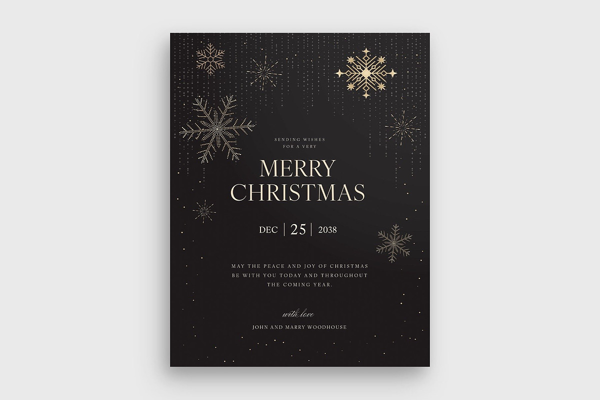 Christmas Flyer Template, a Flyer Template by BrandPacks (Photo 3 of 5)