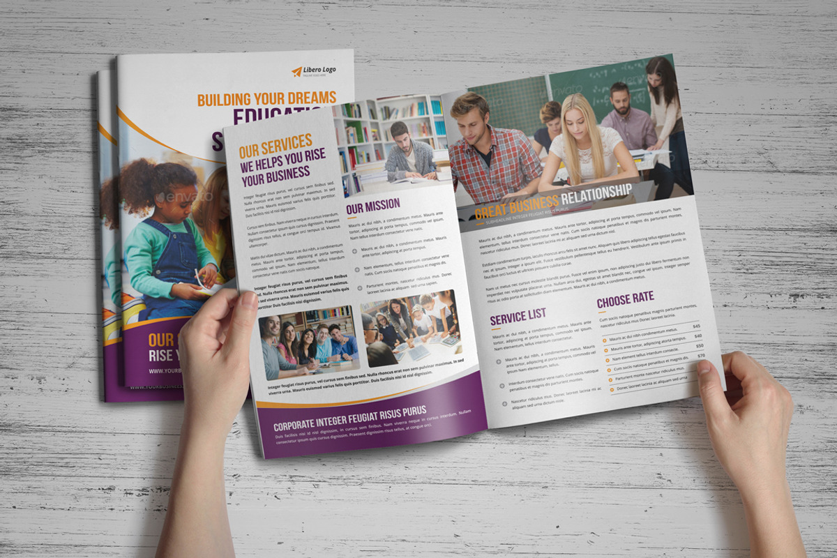 Multipurpose Bifold-Trifold Brochure, a Brochure Template by Miyaji75 (Photo 11 of 19)