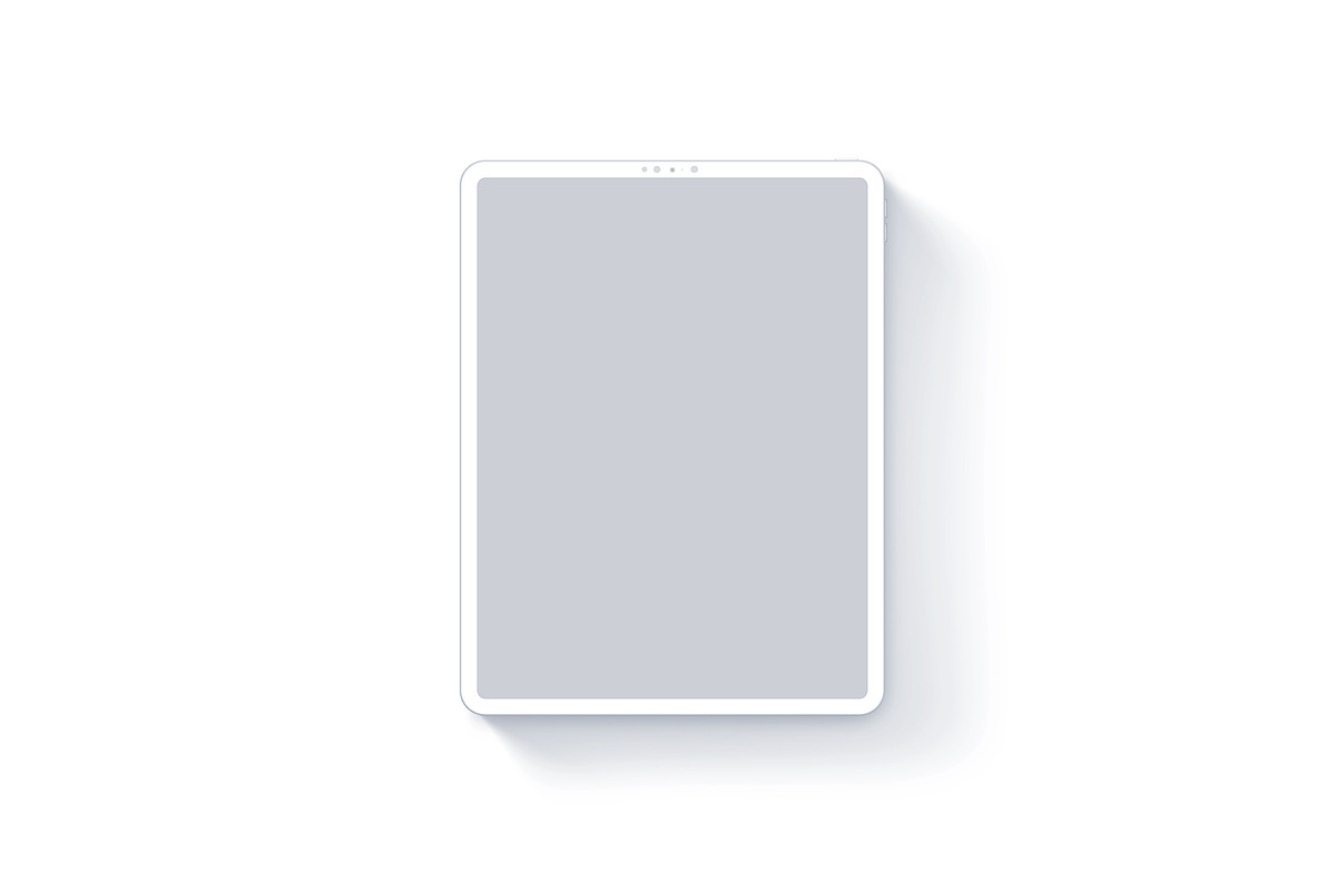 20 Minimalist & Flat Devices Mockups, an iPhone Mockup by Asylab (Photo 28 of 97)